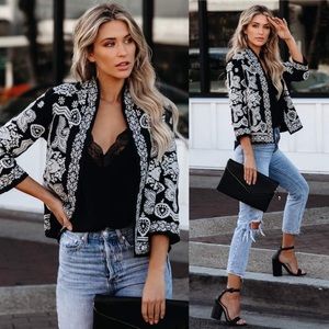 Vici Glimpse of Hope cotton embroidered jacket